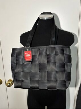 Harveys Original Seatbelt Black Tote Bag